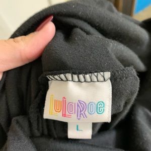 Lularoe Black Cotton Maxi Skirt